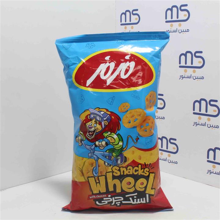 اسنک چرخی پنیری مزمز 85 گرمی